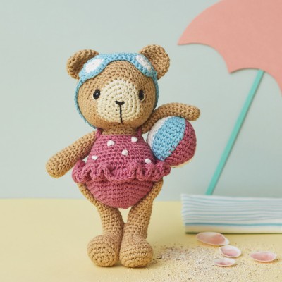 Margotte, ma petite oursonne : Patron Au Crochet PDF
