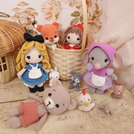 Box Crochet Au fil des contes, il était une maille